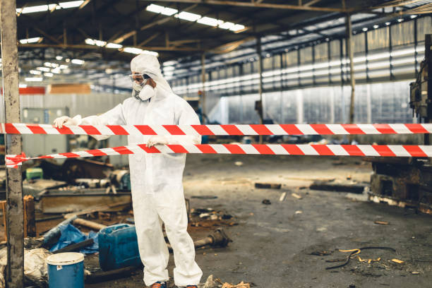 Professional Crime Scene Cleanup technician working in Seaside, OR